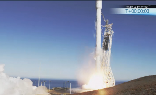 Falcon 9 v1.1 1st launch