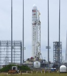 Antares on pad for Orb-2